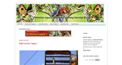 Desktop Screenshot of gudangburung.com